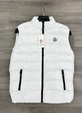 MONCLER WHITE - ΑΜΑΝΙΚΟ ΜΠΟΥΦΑΝ