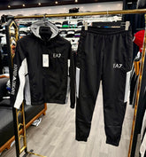EMPORIO ARMANI EA7 - ΑΝΤΙΑΝΕΜΙΚΟ ΜΑΥΡΟ ΣΕΤ ΦΟΡΜΕΣ