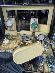 Rolex Submariner Χρυσό Μπρασελέ με Μαύρη Πλάκα