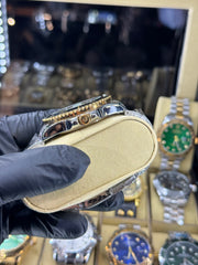 Rolex Submariner Μισό Μισό Μπρασελέ με Χρυσή Πλάκα