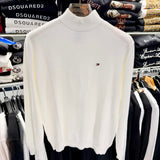 TOMMY HILFIGER - ΠΛΕΚΤΟ ΜΙΣΟ ΖΙΒΑΓΚΟ