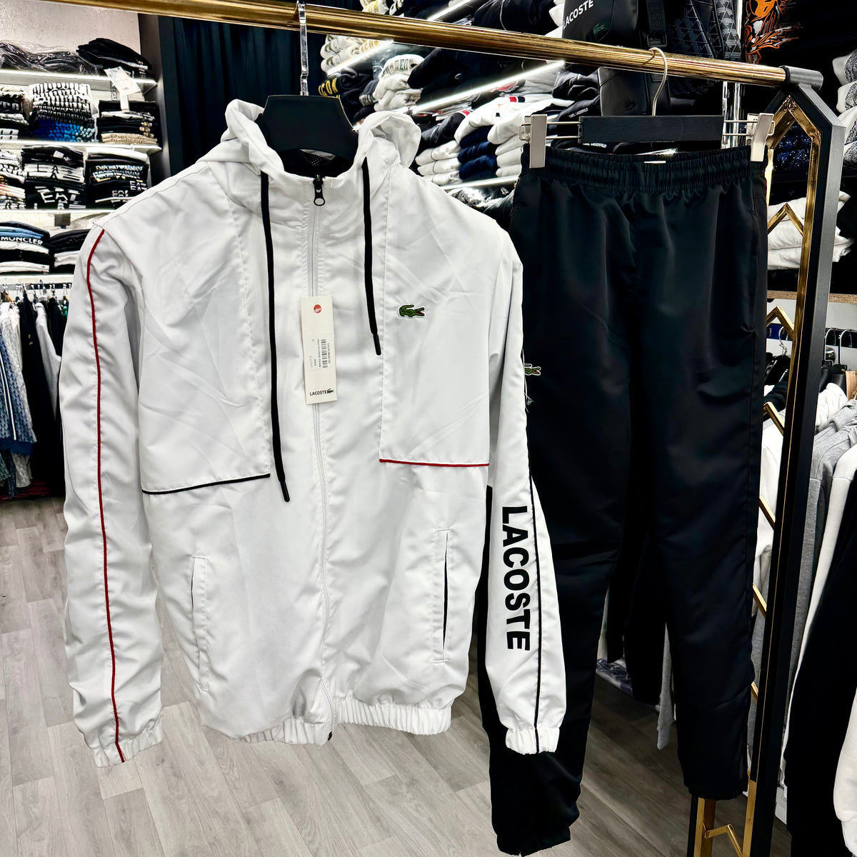 LACOSTE ΣΕΤ - ΑΝΤΙΑΝΕΜΙΚΟ F98 ΣΕΤ ΦΟΡΜΕΣ ΑΝΤΙΑΝΕΜΙΚΟ