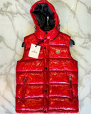 Moncler Αμανικο Μπουφάν Κόκκινο