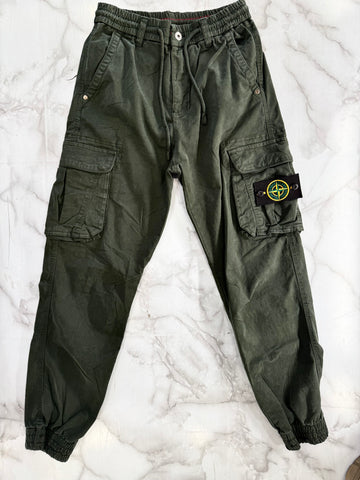 Cargo Παντελόνι Χακι - Stone Island BF