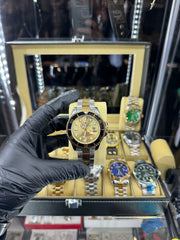 Rolex Submariner Μισό Μισό Μπρασελέ με Χρυσή Πλάκα