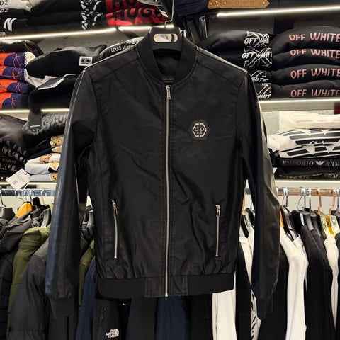 PHILIPP PLEIN - ΔΕΡΜΑΤΙΝΟ ΜΠΟΥΦΑΝ