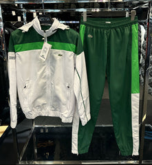 LACOSTE ΣΕΤ - ΛΕΥΚΟ ΠΡΑΣΙΝΟ ΣΕΤ ΦΟΡΜΕΣ ΑΝΤΙΑΝΕΜΙΚΟ