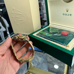 Rolex Datejust Χρυσό με λευκή Πλάκα