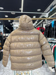 MONCLER MAYA - ΜΠΕΖ ΓΥΑΛΙΣΤΕΡΟ ΜΠΟΥΦΑΝ 2024