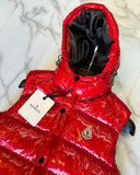 Moncler Αμανικο Μπουφάν Κόκκινο